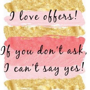 I LOVE OFFERS!!!!!